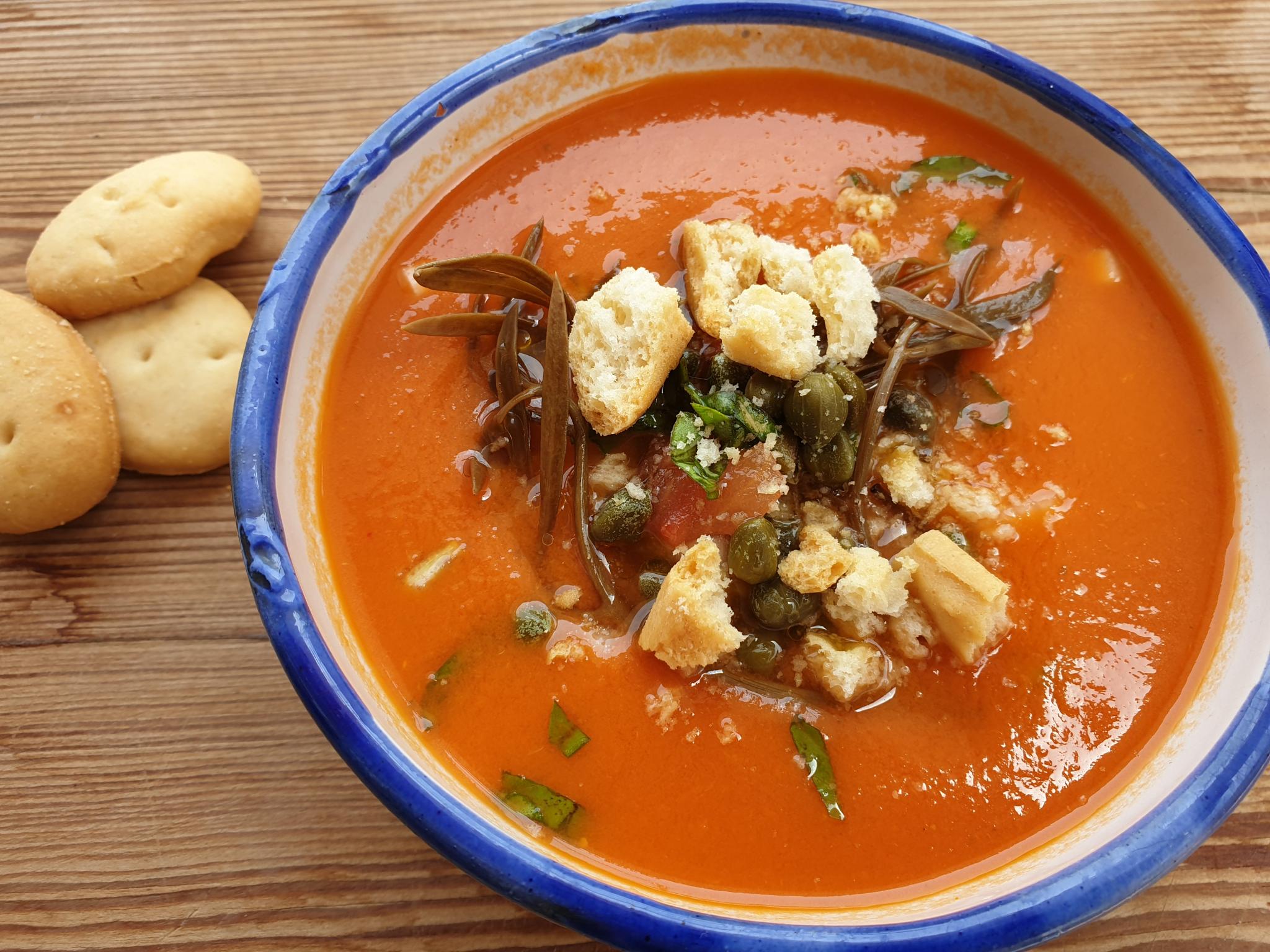 Gazpacho andaluz is Spain’s greatest cold soup